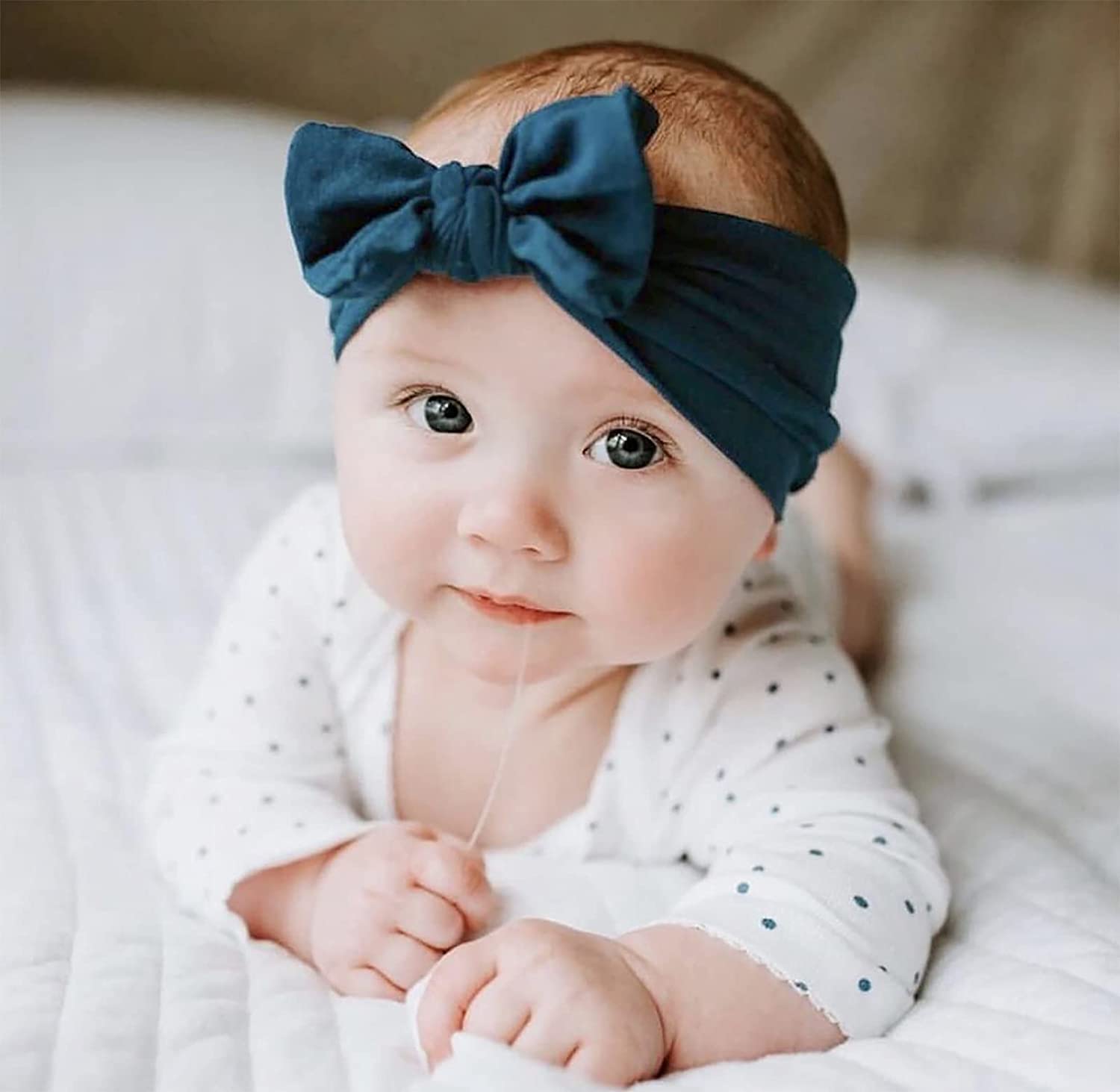 WillingTee Lazos Para El Pelo De Bebé, Multicolores Para Bebés, Ligas Para El Pelo De Las Niñas