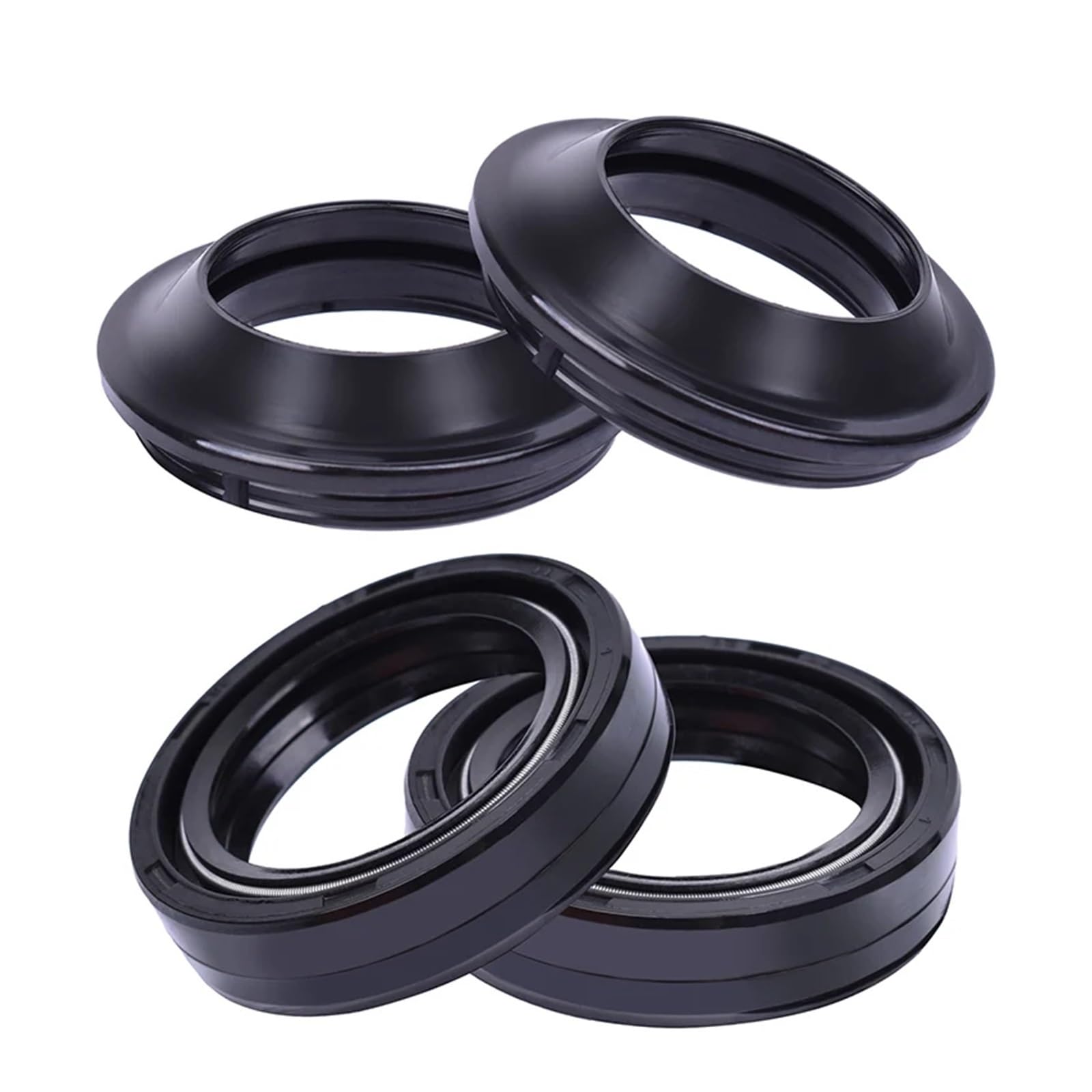Uszczelka olejowa amortyzatora przedniego widelca 33x46x11, uszczelka przeciwpyłowa do YZ100 XT200 XT250 YP125 YP250 X-MAX 125cc 200cc 250cc(2pcs seal 2pc cover)