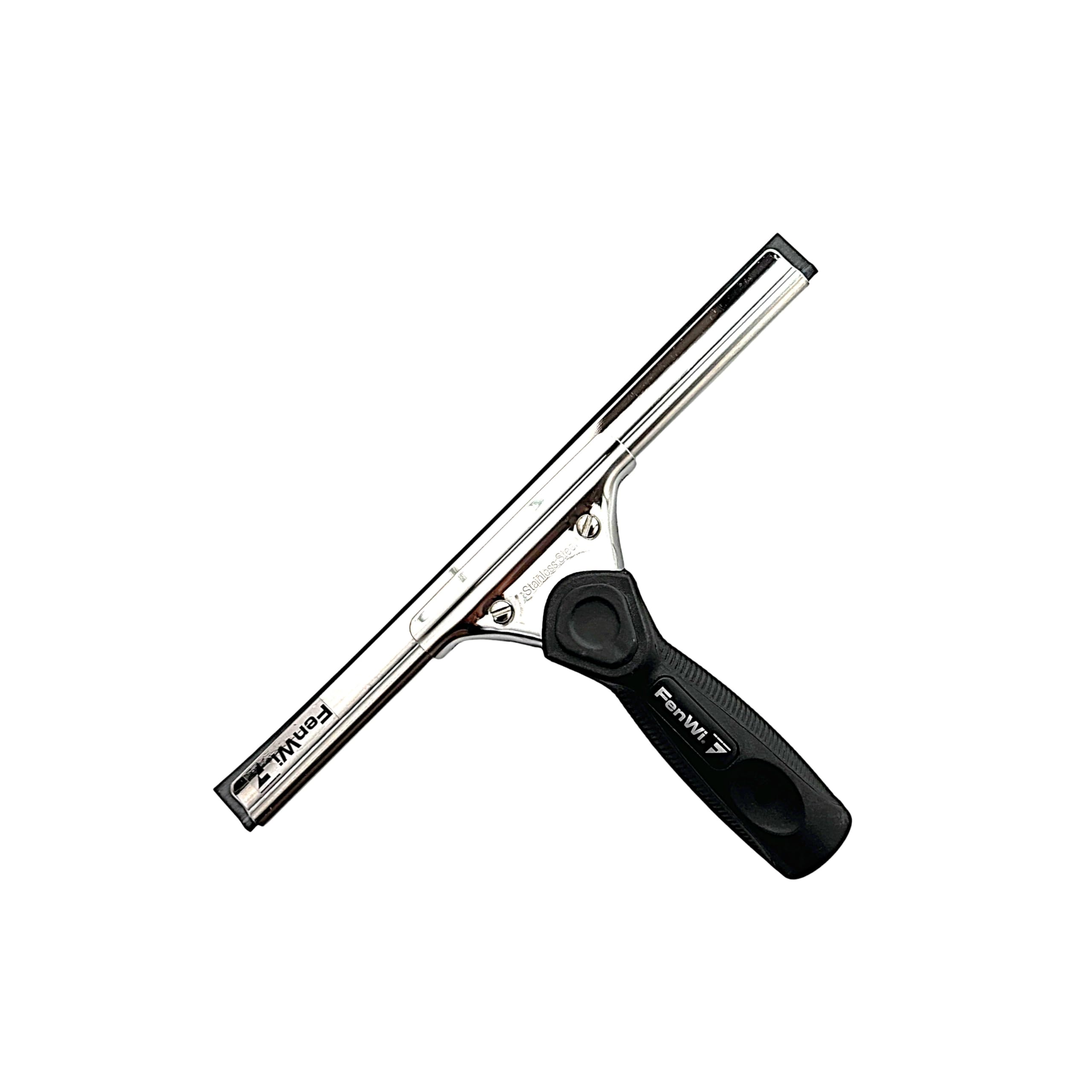 Fensterabzieher Set 25 Cm – Mit 2 Austauschbaren Gummilippen, Blau