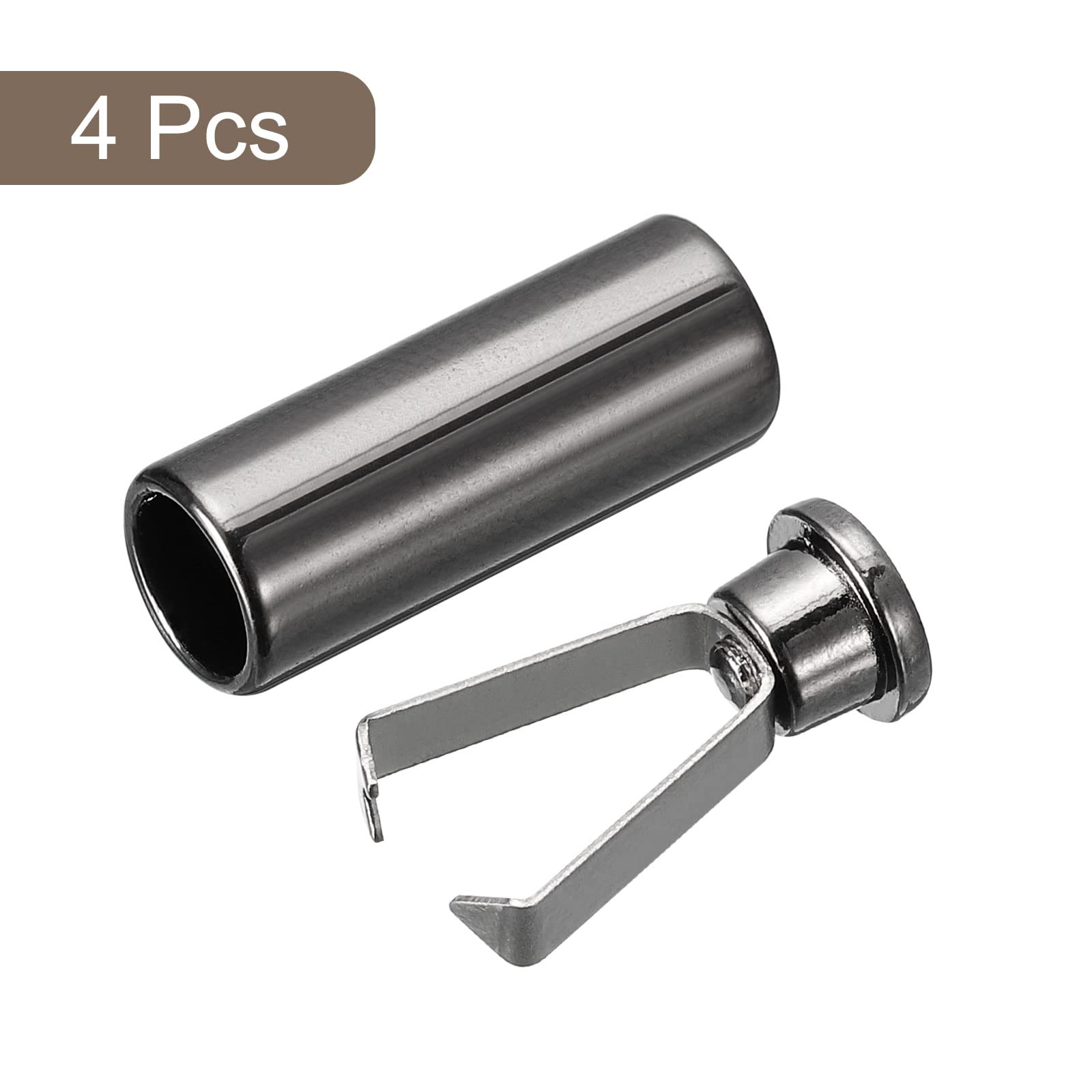 Amazon.co.jp: uxcell 靴紐チップ 合金 シューレースエンドチップ 円筒