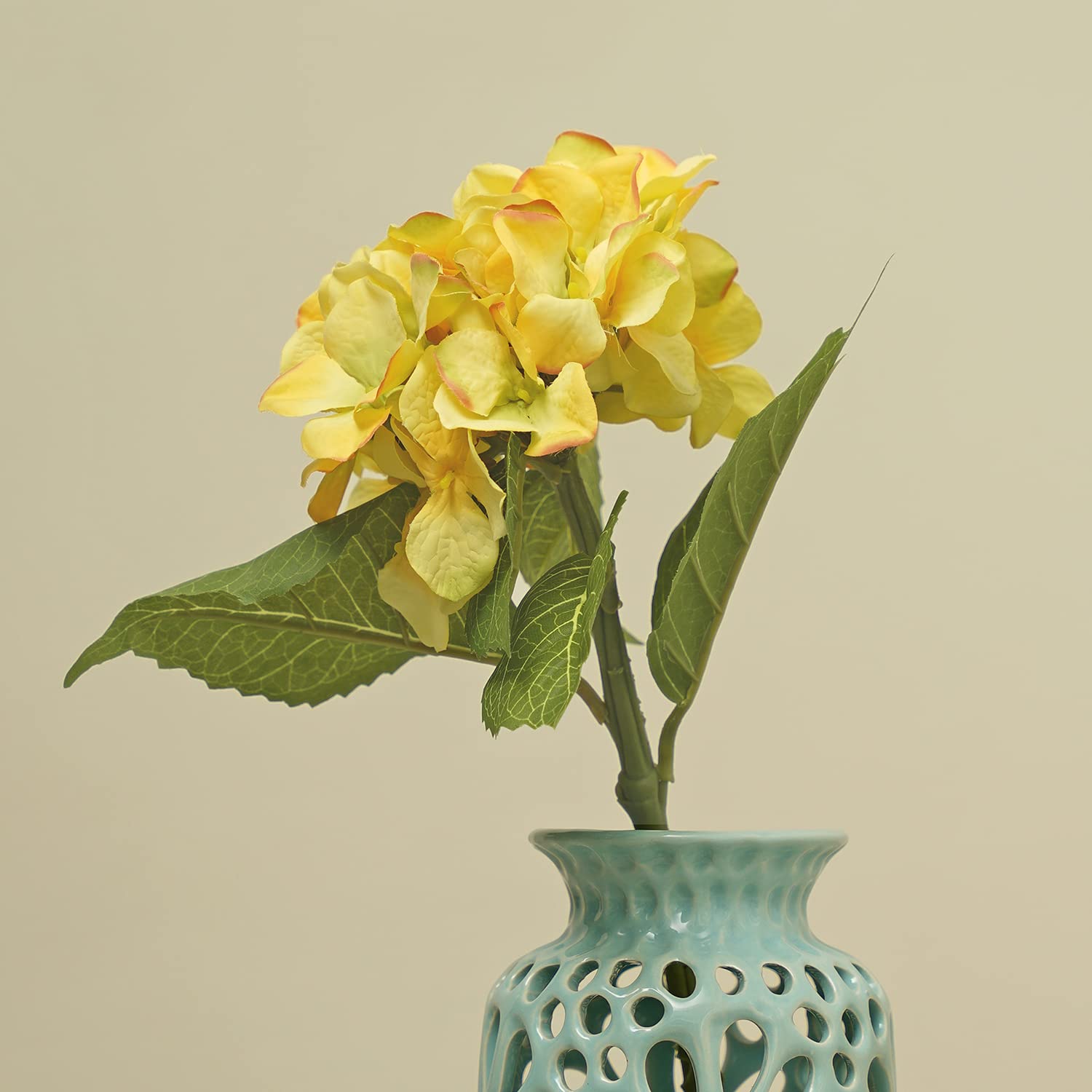 Pure Home and Living Yellow Hydrangea Spray (B09DGN7BGH) Amazon Price History, Amazon Price Tracker