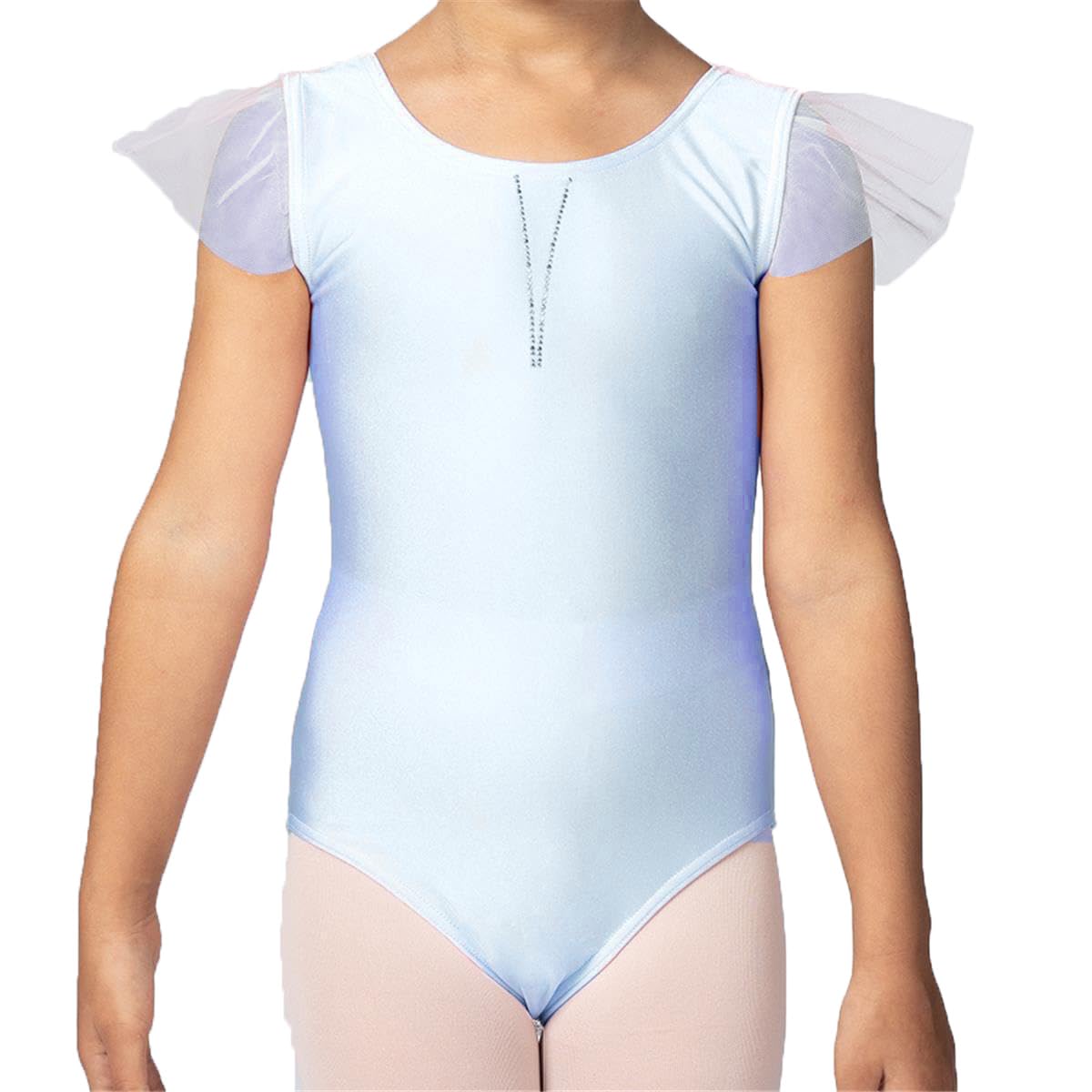 Intermezzo Justaucorps de ballet Fille 31585 Bodylytul - Couleur : bleu ciel (014) - Taille : 10