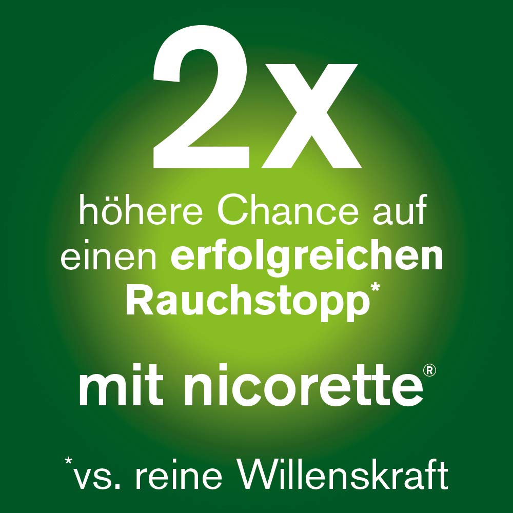 nicorette 2 mg Nikotinkaugummi freshmint zum Rauchen aufhören - 4x105 St.