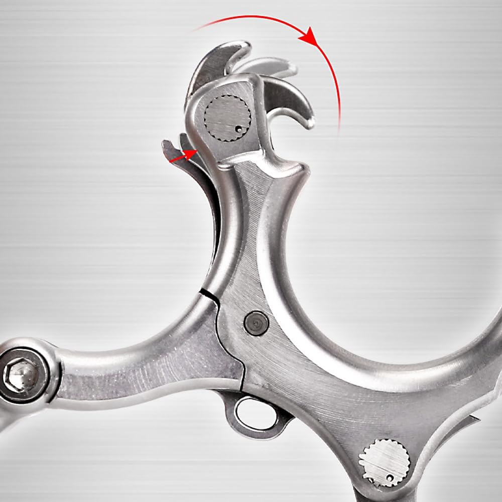 3/4 Finger Archery Release Aid for Compound Bow - Carbon Steel Build & Thumb Trigger, Ideal for Hunting Precision