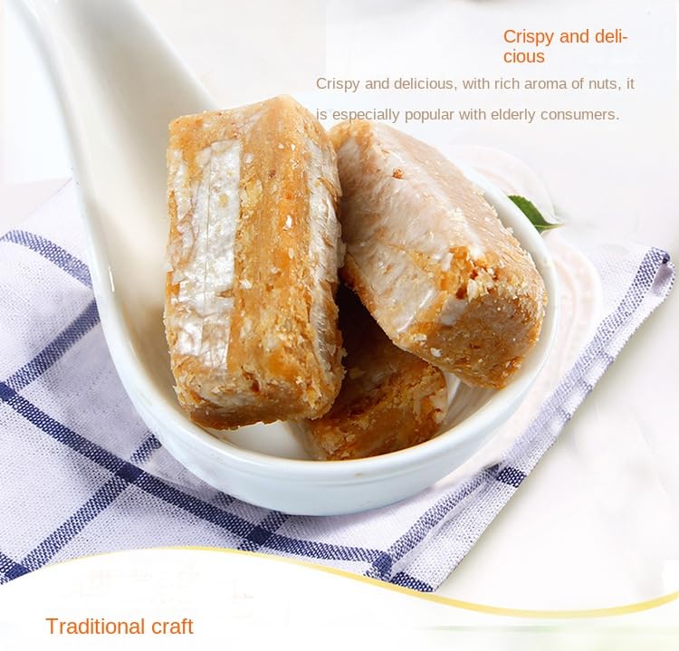 XUFUJI Suxintang Crispy Candy - Peanut Flavor, 500g/17.6oz (Nut)