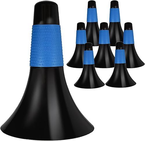 8 conos deportivos para taladros, conos de entrenamiento de agilidad de 9 pulgadas con bolsa de transporte, conos de entrenamiento de baloncesto