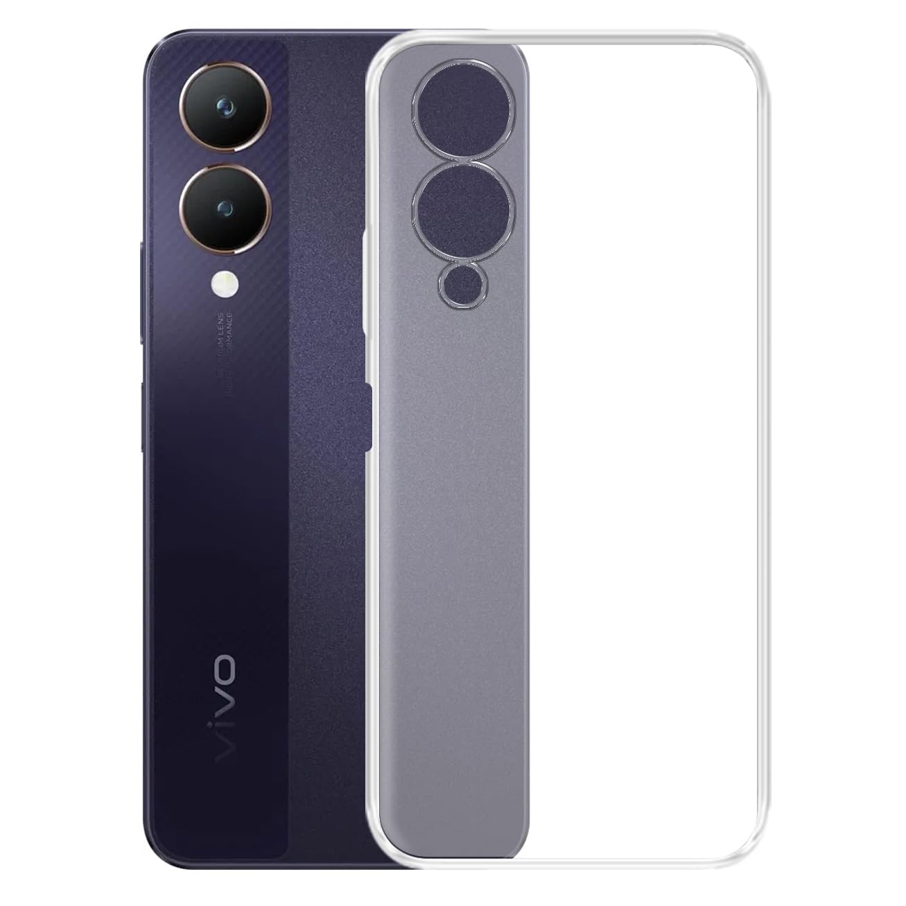 Zapcase Back Case Cover for Vivo Y28 5G | Compatible for Vivo Y28 5G Back Case Cover | 360 Degree Protection | Soft and Flexible (TPU | Transparent) (B0CYX833WW) Amazon Price History, Amazon Price Tracker