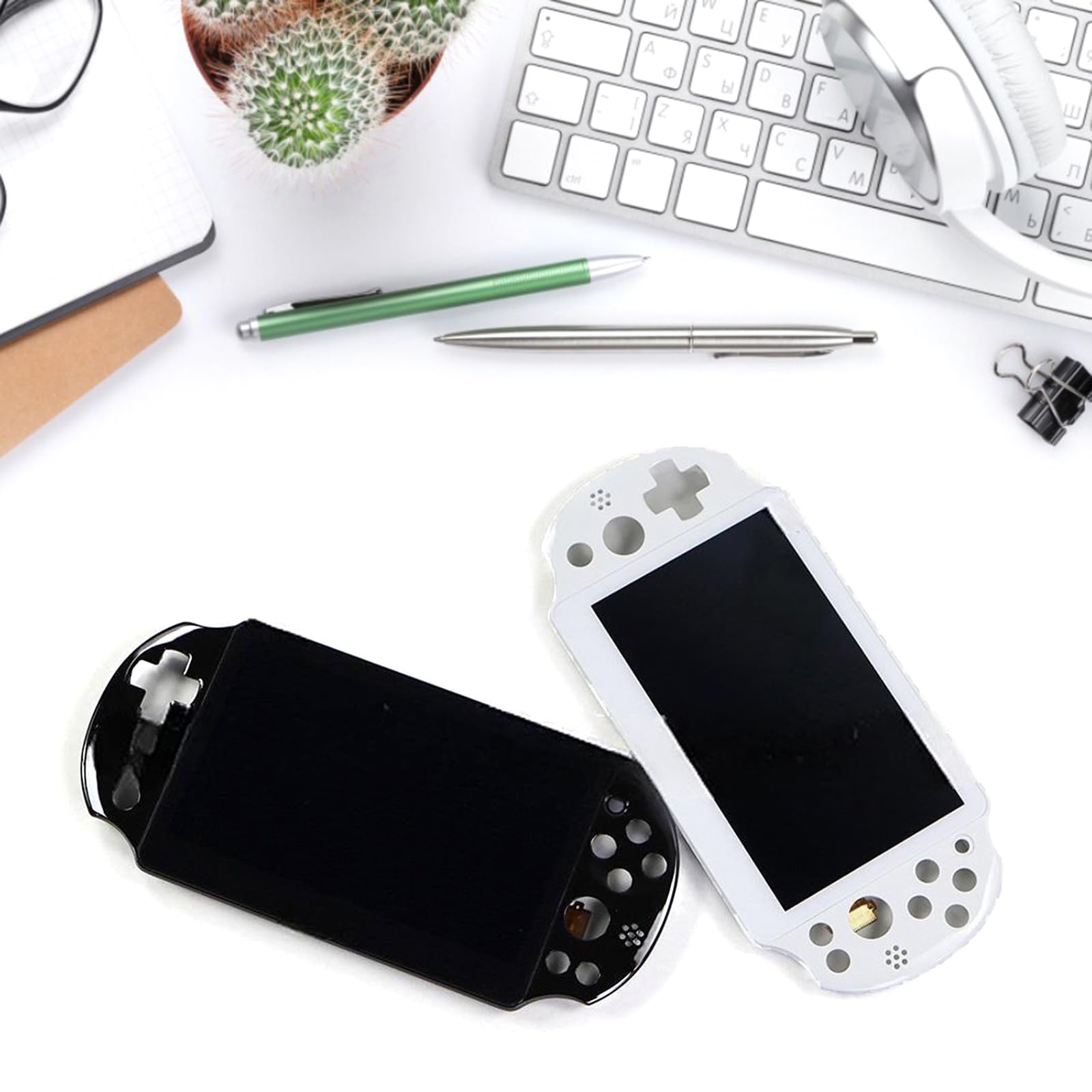 Écran LCD de remplacement et numériseur pour PSV1000 / PSV2000 Écran de remplacement LCD Panneau de réparation Clavier de jeu avec panneau de jeu renouvelé