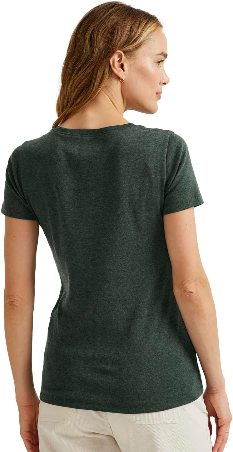 Eddie Bauer Womens Short Sleeve Fav Crewneck Tee - Image 3