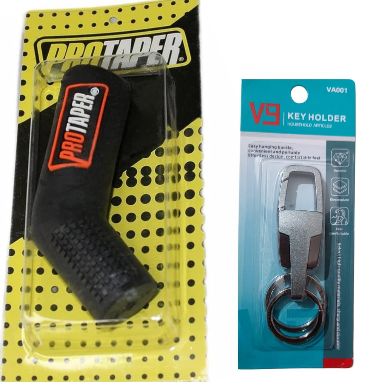 XDER® PROTAPER Rubber Gear Shifter Shoe Protector Cover and Metal Key Holder