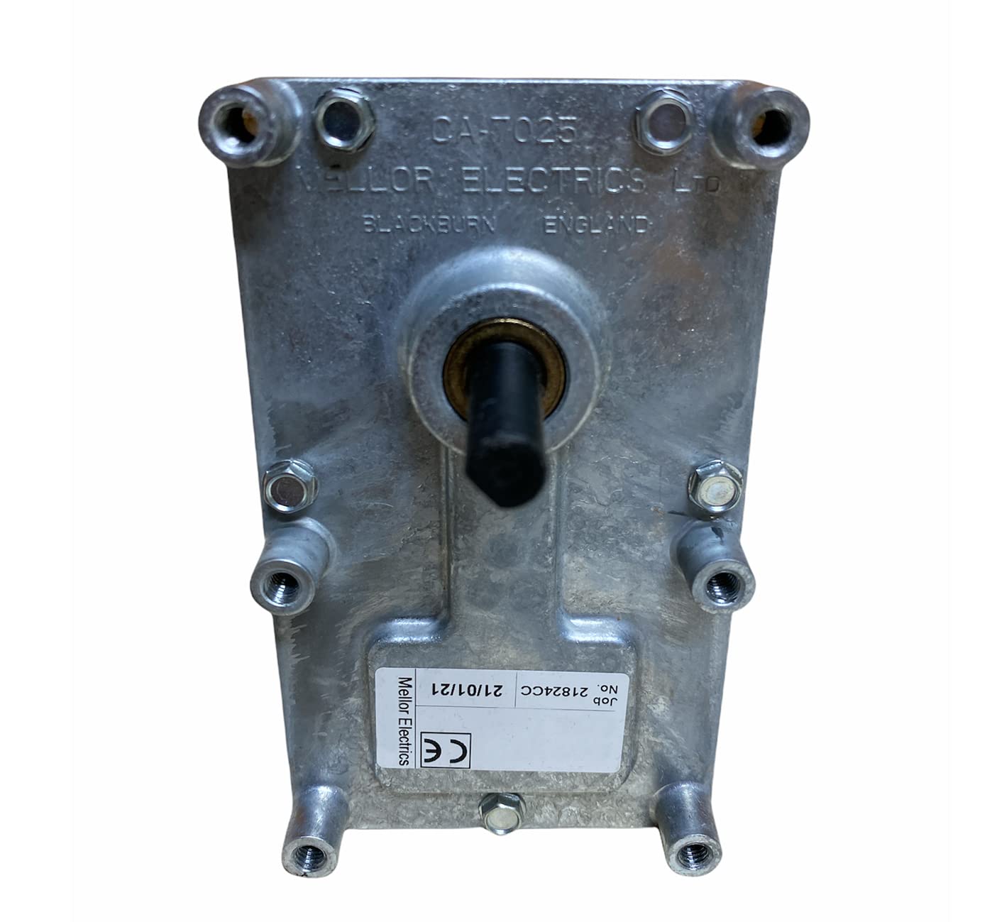 eRicambi, Motoriduttore FB1146 per Stufe a Pellet serie T3, Velocità 5,3rpm, Pacco Lamellare 50mm, Ø Albero 8,5mm, Senso di Rotazione Oraria, Spianatura Singola, Lincar Ecoteck Moretti Ravelli Ungaro