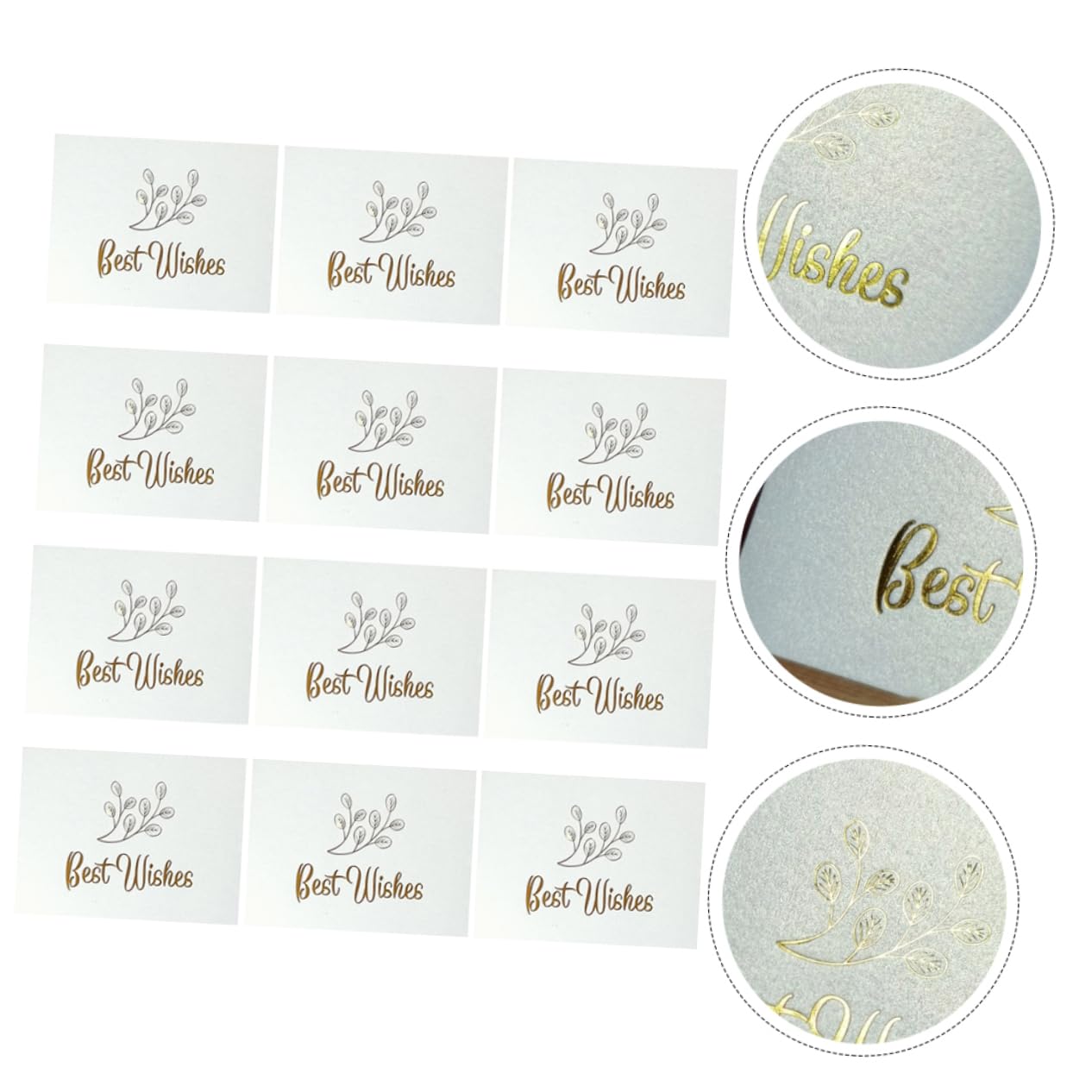 STOBOK 3sätze Hochwertige Glückwunschkarten Mit Glänzenden Blumenmotiven Dekorationskarten Für Hochzeiten Geburtstage Und Feiertage Zum Dankeschön Für Persönliche Botschaften