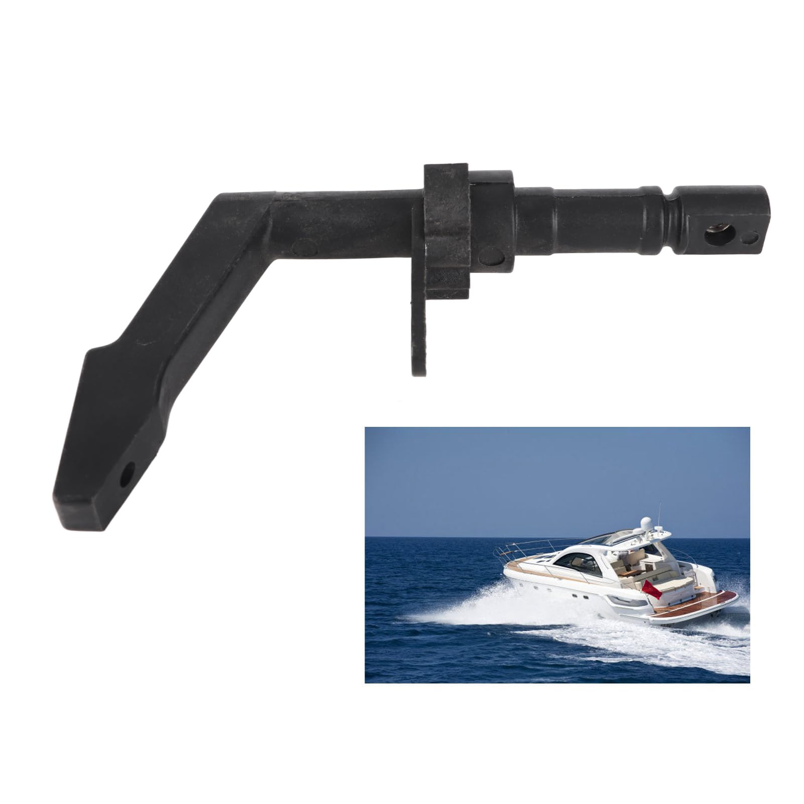 Cerlyiont 66M‑43630‑00 Outboard Engine Tilt Lever, Boat Engine Tilt