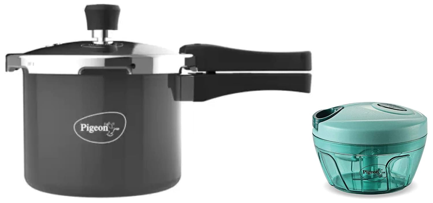 Click to enlarge Pigeon Hard Anodised Pressure Cooker Outer Lid