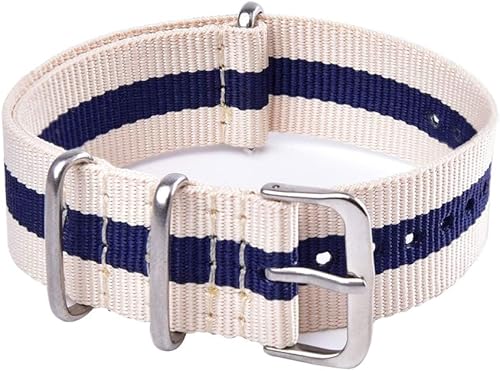 Miniatura 10 de Ritche - Correas de nailon balísticas militares de 16 18 20 22 y 24 mmRepuesto de nailon para hombres y mujeres 4 paquetes