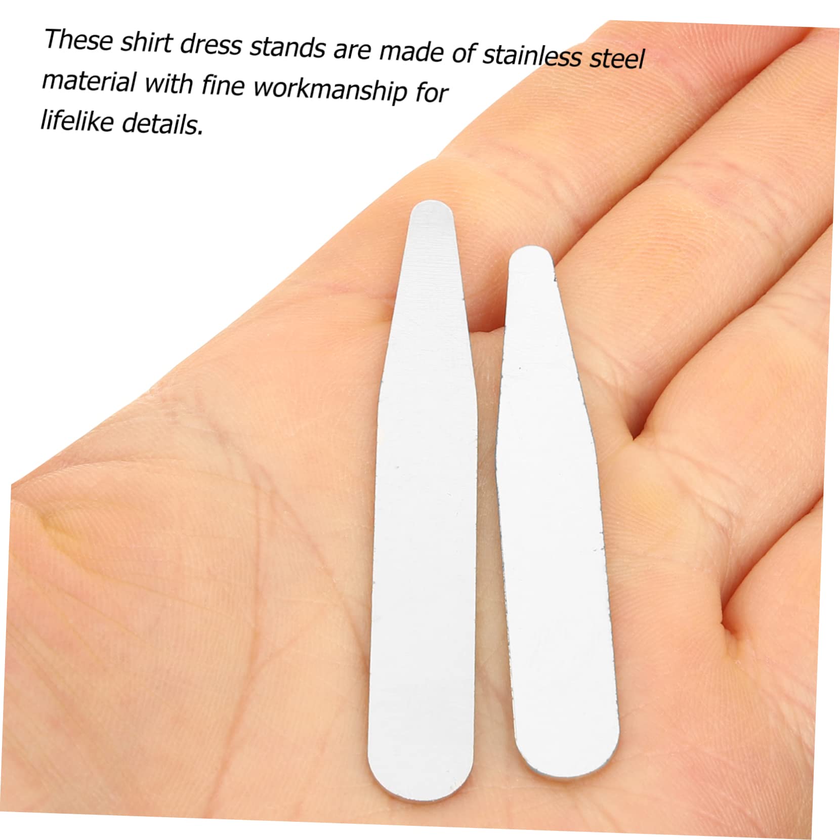 MAGICLULU 3er-sets Kragenstäbchen Für Oberhemden Kragenstäbchen Aus Metall Krageneinsätze Für Formelle Hemden 40 Stück * 3