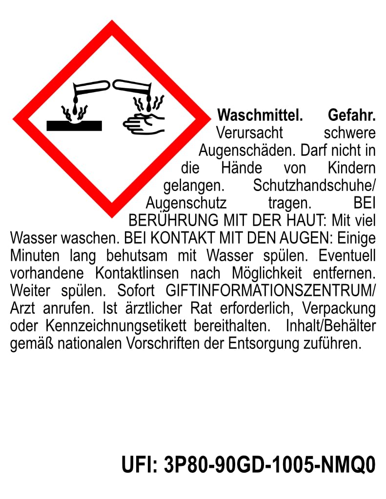 VERY® Universal Waschmittel Flüssig Gel [10L KANISTER] - Flüssigwaschmittel für Helle, & Dunkle Wäsche - Buntwaschmittel XXL mit Frischeduft - Vollwaschmittel - Universalwaschmittel (20-95°C)