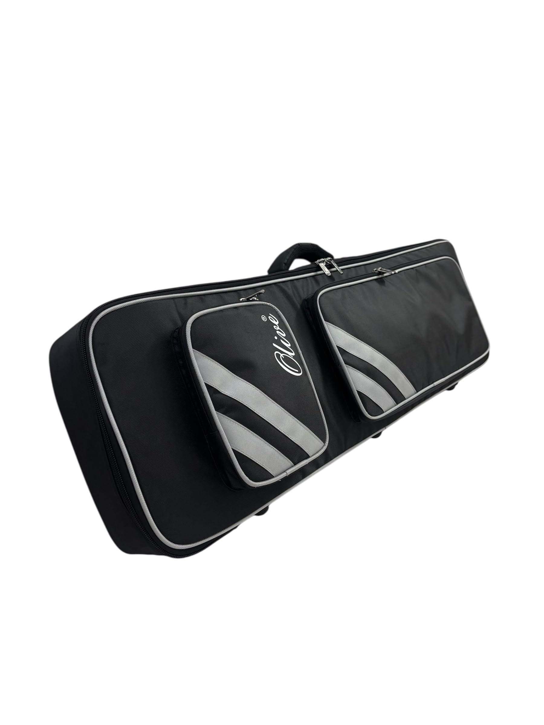 Olive OL-MIDI61 Midi Controller bag for 49 & 61 keys midi keyboard, padded with 15mm pp foam, Water Resistant, Ballistic Nylon Fabric, 6 Months Warranty-image-29