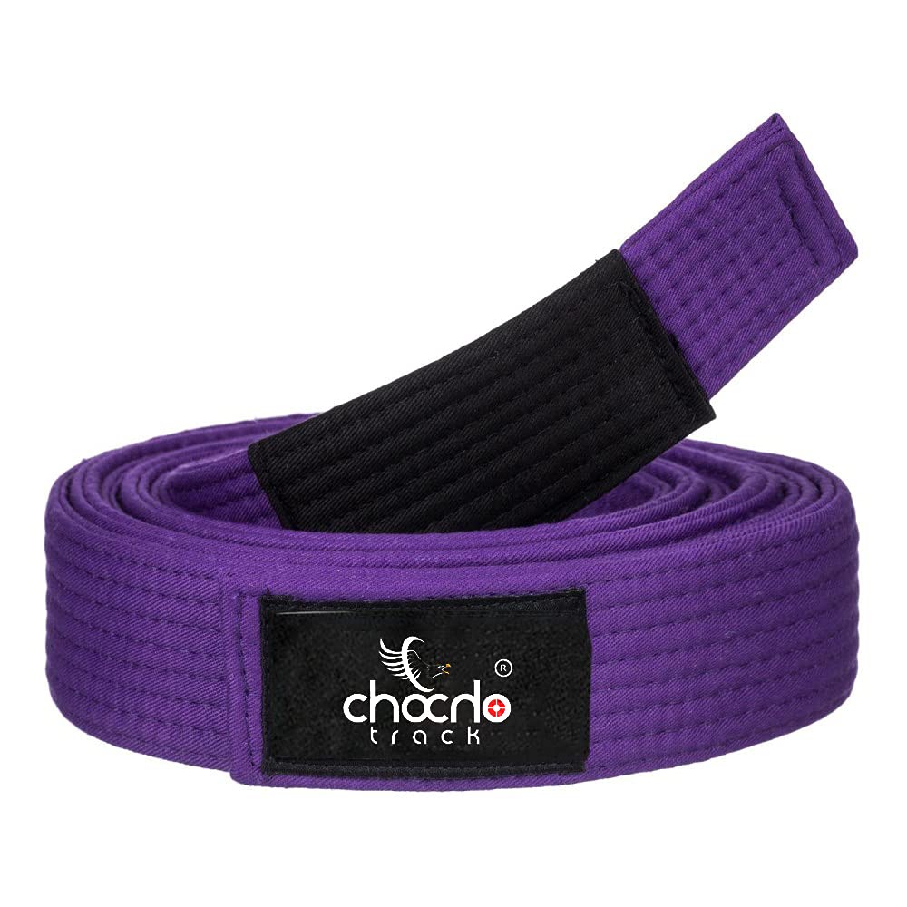 ChoCho Track Jiu Jitsu BJJ Belts Brazilian Adult A1 A2 A3 A4 Black Brown Purple Blue White