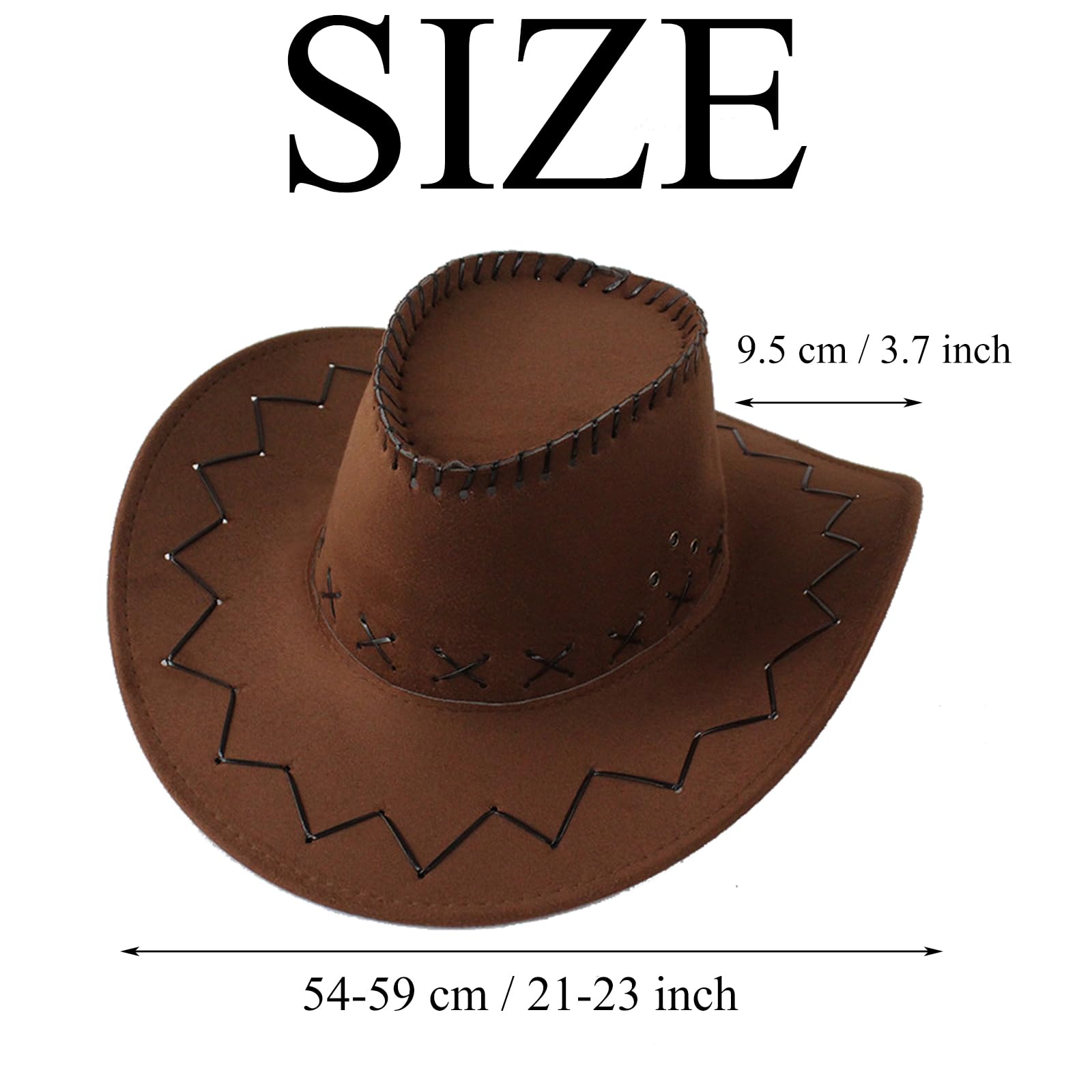 Cappello da Cowboy A Tesa Larga, Occidentale, Il Cappello da Cowboy