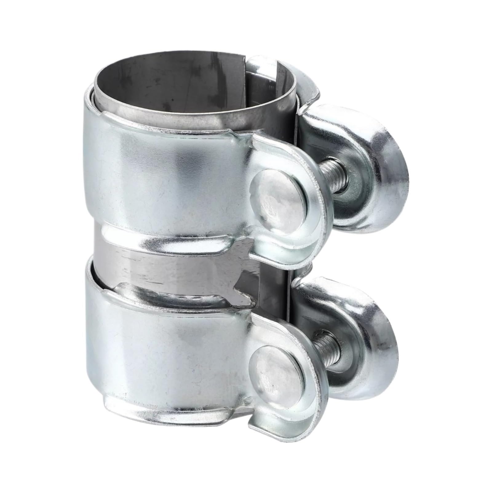Abrazadera de escape de 50mm con perchas dobles para evitar fugas de gases