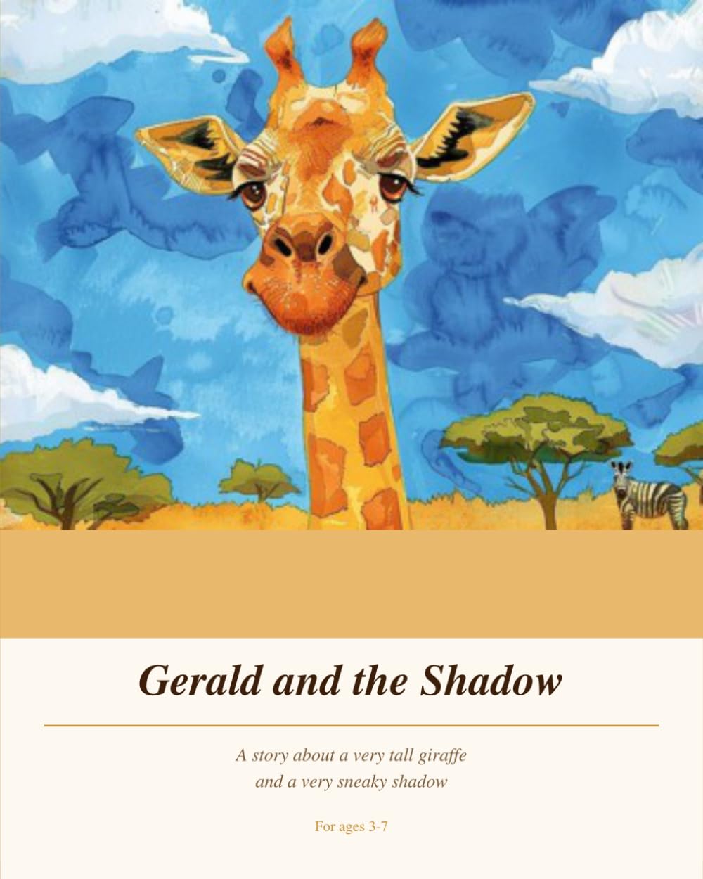 Gerald and the Shadow: A Funny Story About a Giraffe and His Shadow