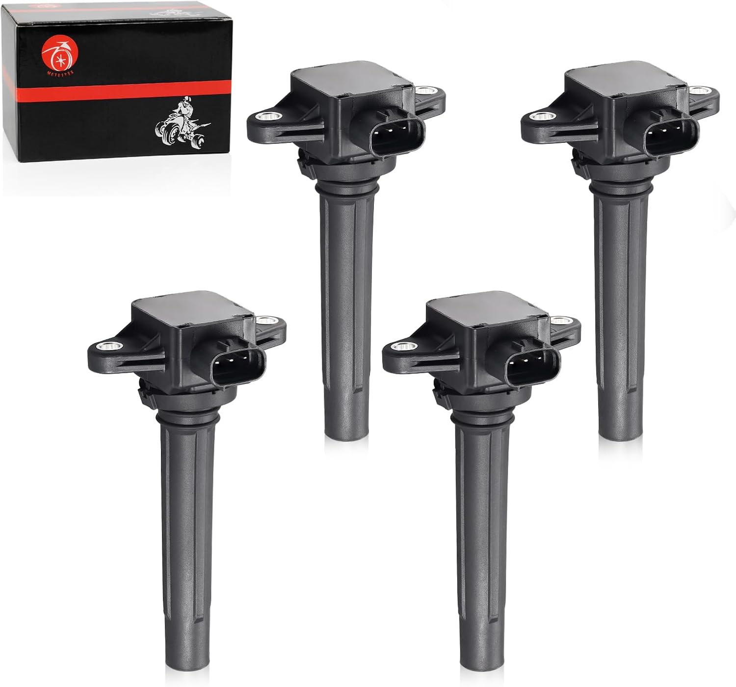 Ignition Coil 4 Pcs for Yamaha WaveRunner 1800 Boat 1800 2008-2023 6S5-82310-02-00 6S5-82310-00-00