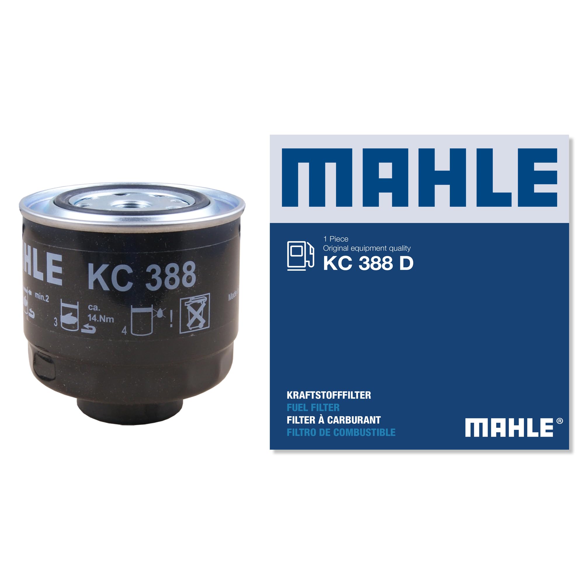 Fuel Filter KC388D Mahle 1770A012 1770A374 MZ690441 70387837 Quality Guaranteed