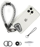 Vista 12 de project-cb Correa de teléfono para mano/muñeca, Parche de cordón para teléfono ×2, Soporte para funda de teléfono celular, Correa de muñeca para Rojo