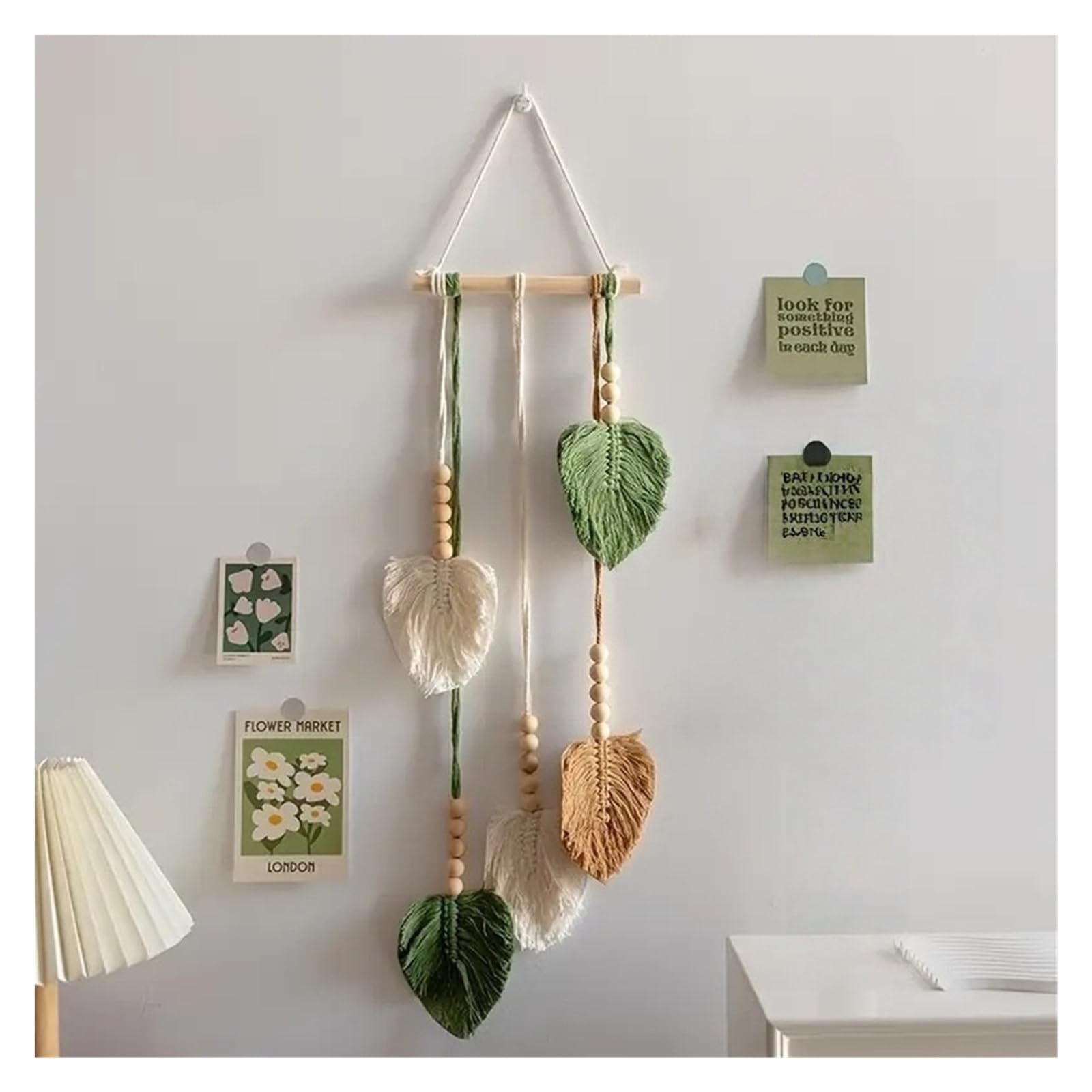 Tapestry Wall Hanging Woven Leaves Wall Hanging Decor, Tapestry For Bedroom