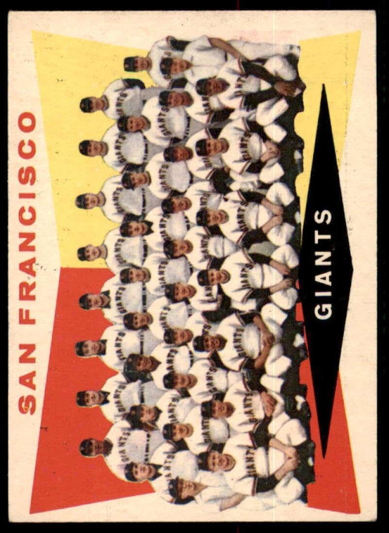 San Francisco Giants CL Card 1960 Topps #151 - Slabbed Baseball Cards