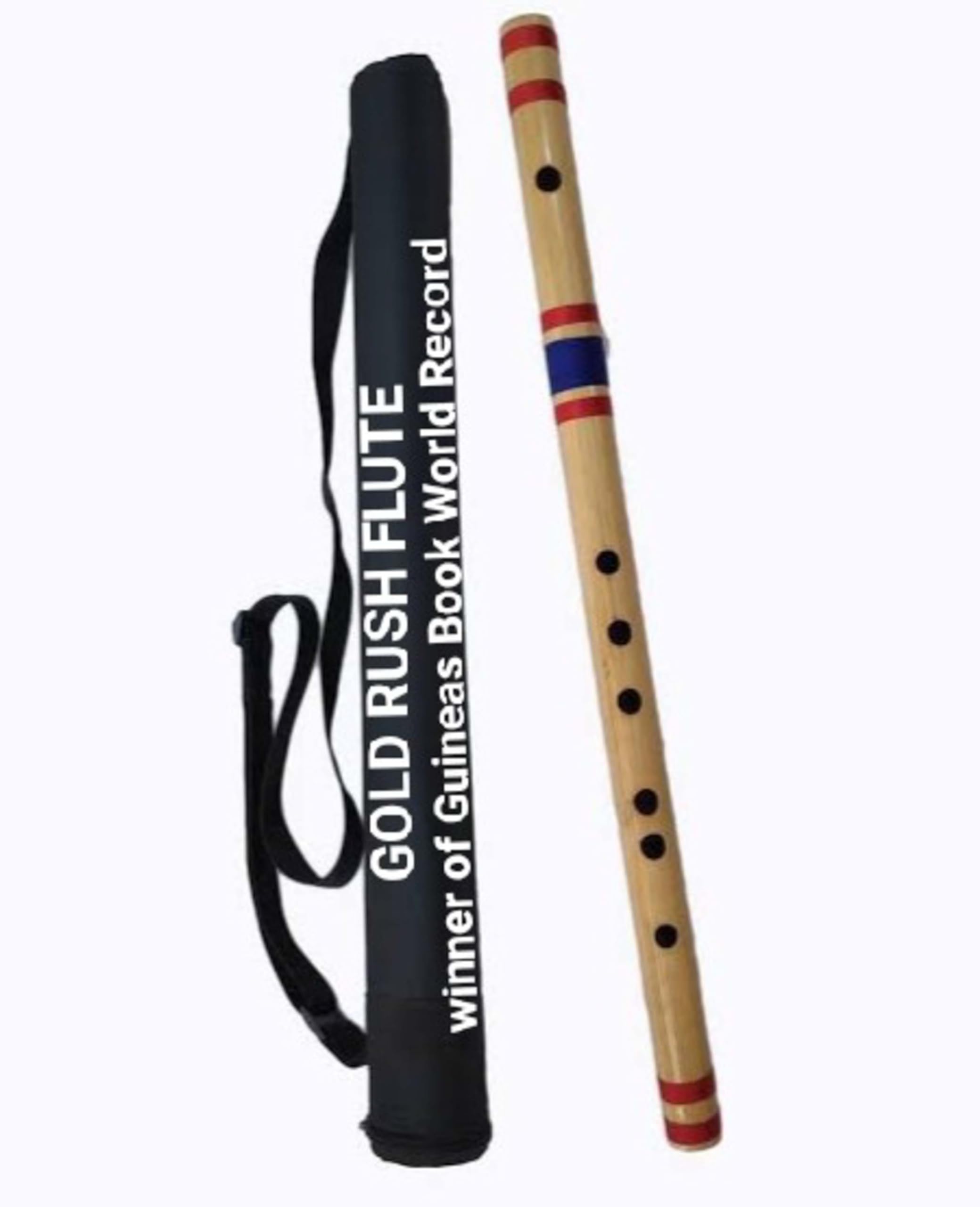 A Tune Scale Medium Size 16 inch & 43 Cm Length Original Assam Bamboo Flute With Free Carry Bag Special For Beginners, Learners & School Students(ATSBF0110-image-43