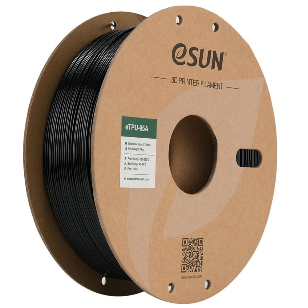 3IDEA e-Sun eTPU-95A 3D Printing Filament Black,1.75mm, Net Weight-1kg-image-35
