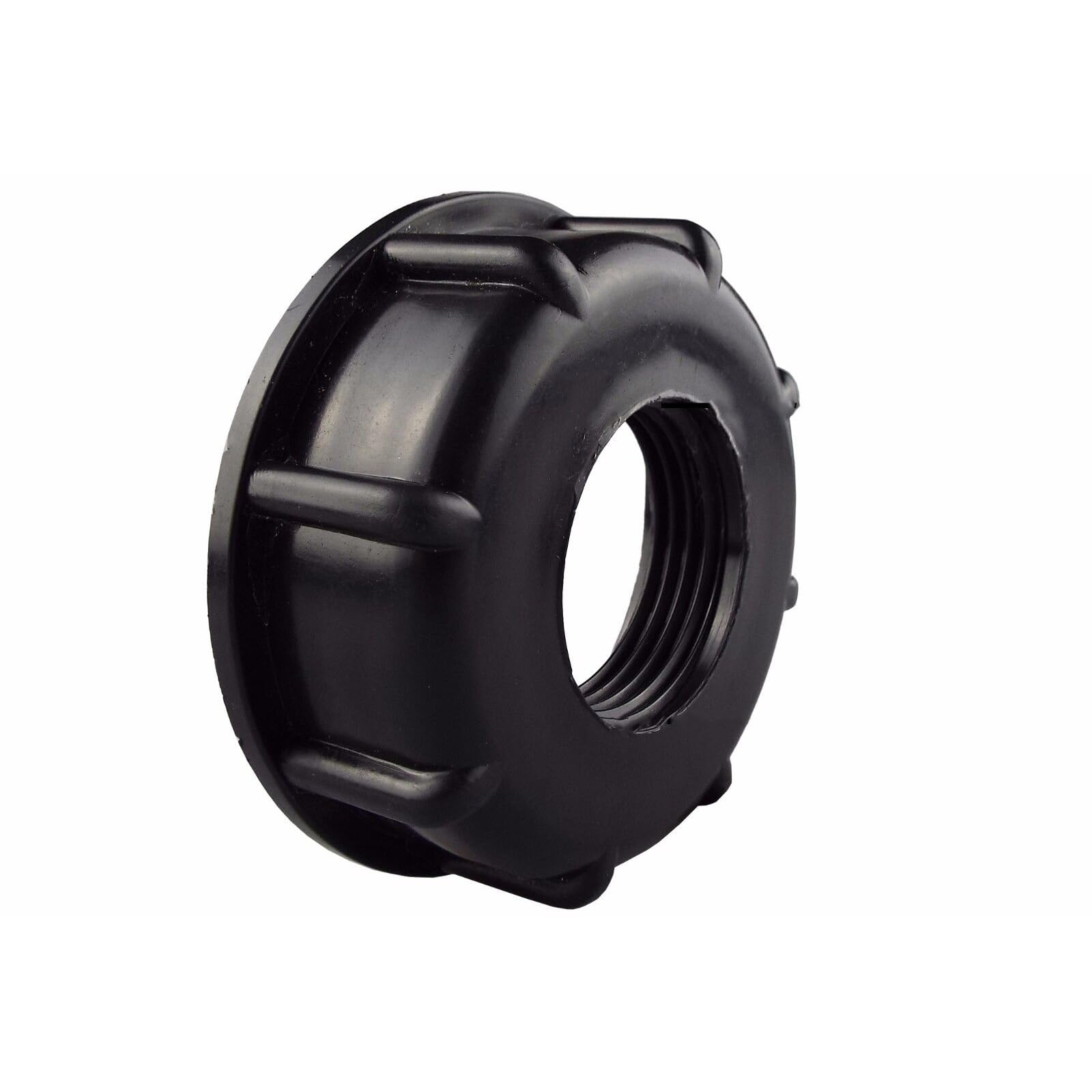 IBC Tank Fittings Selection - S60x6 & S100x6 Adapters - Male, Female, Threaded, Barbed, Valves, Spouts, MDPE Options (End Cap 1" BSPF (S60X6))