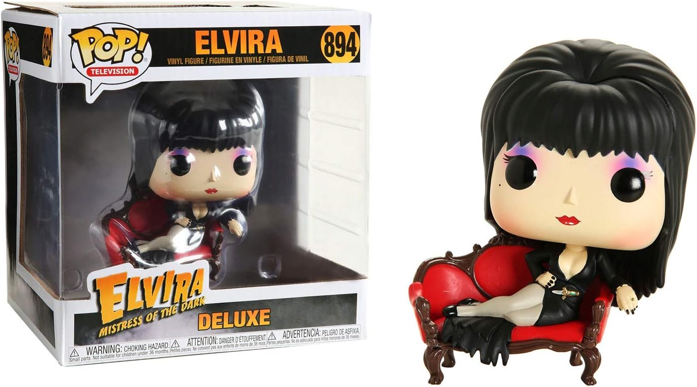 Funko Pop! Deluxe: Elvira Mistress of The Dark - Elvira on Couch (Exclusive)