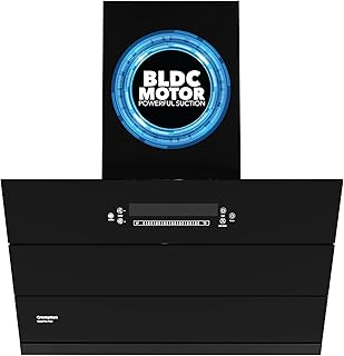 Crompton QuietPro Plus BLDC 1800m3/hr 75cm Slant Chimney| Filterless Intelligent Autoclean| Built In Oil Collector| Touch+Motion Sensor Control|10Yrs Motor & 2Yrs Overall Warranty (CHD-QPPI75FLE-IND)