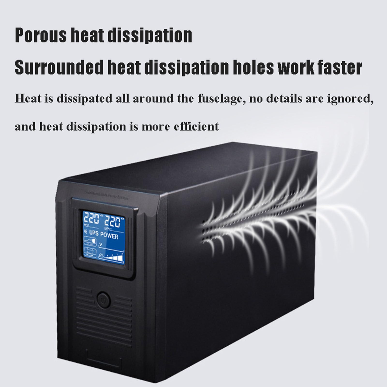 Zasilacz UPS Awaryjny zasilacz awaryjny Zabezpieczenie przed awarią zasilania Router komputerowy 1000VA/600W