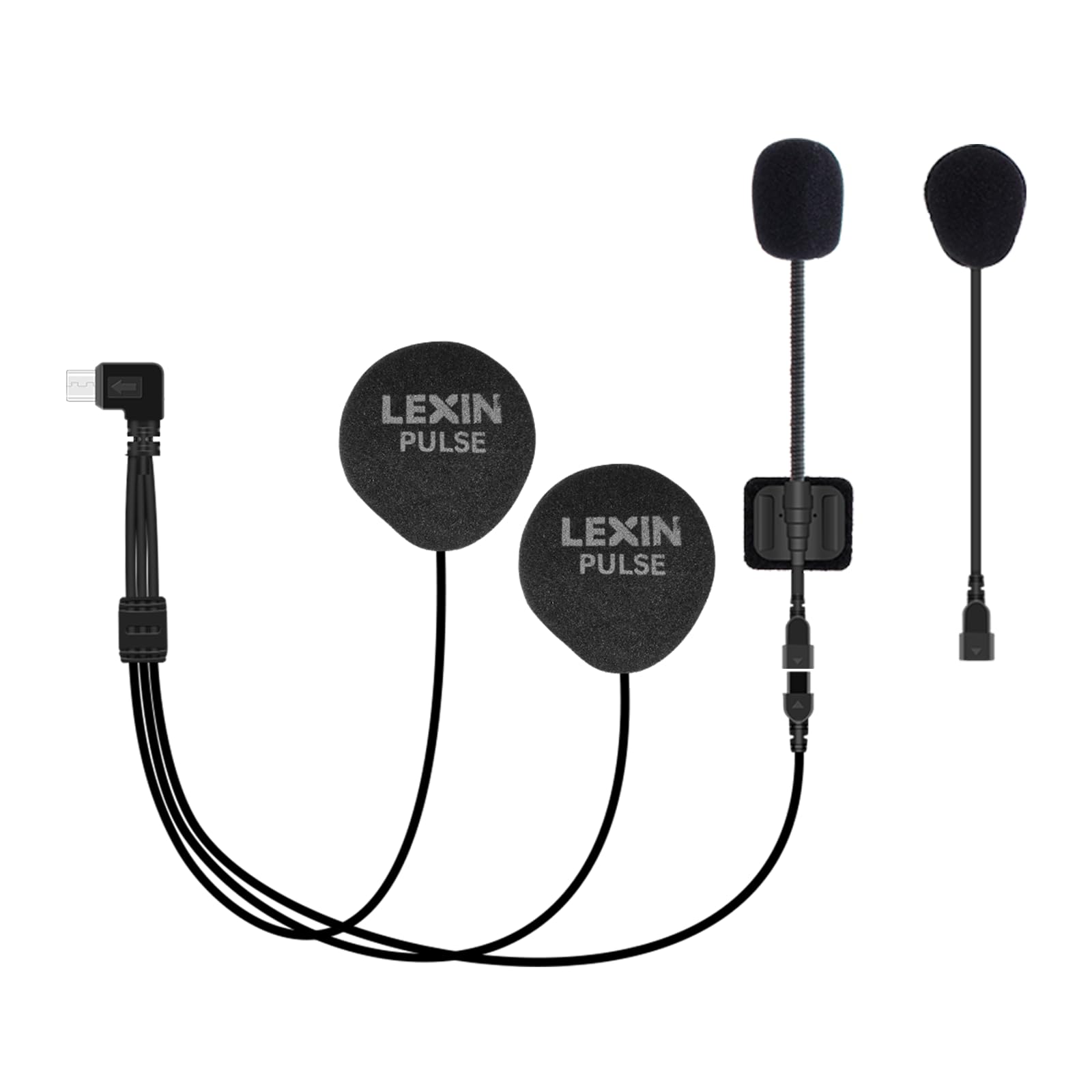 LEXIN Cuffie e microfono per cuffie MeshCom