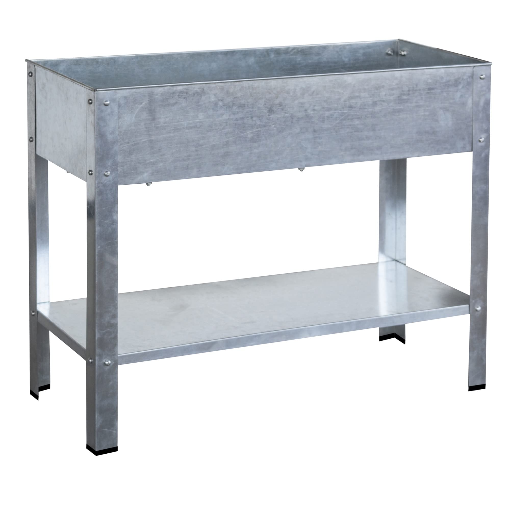 GEP: Galvanized Metal Elevated Garden Planter