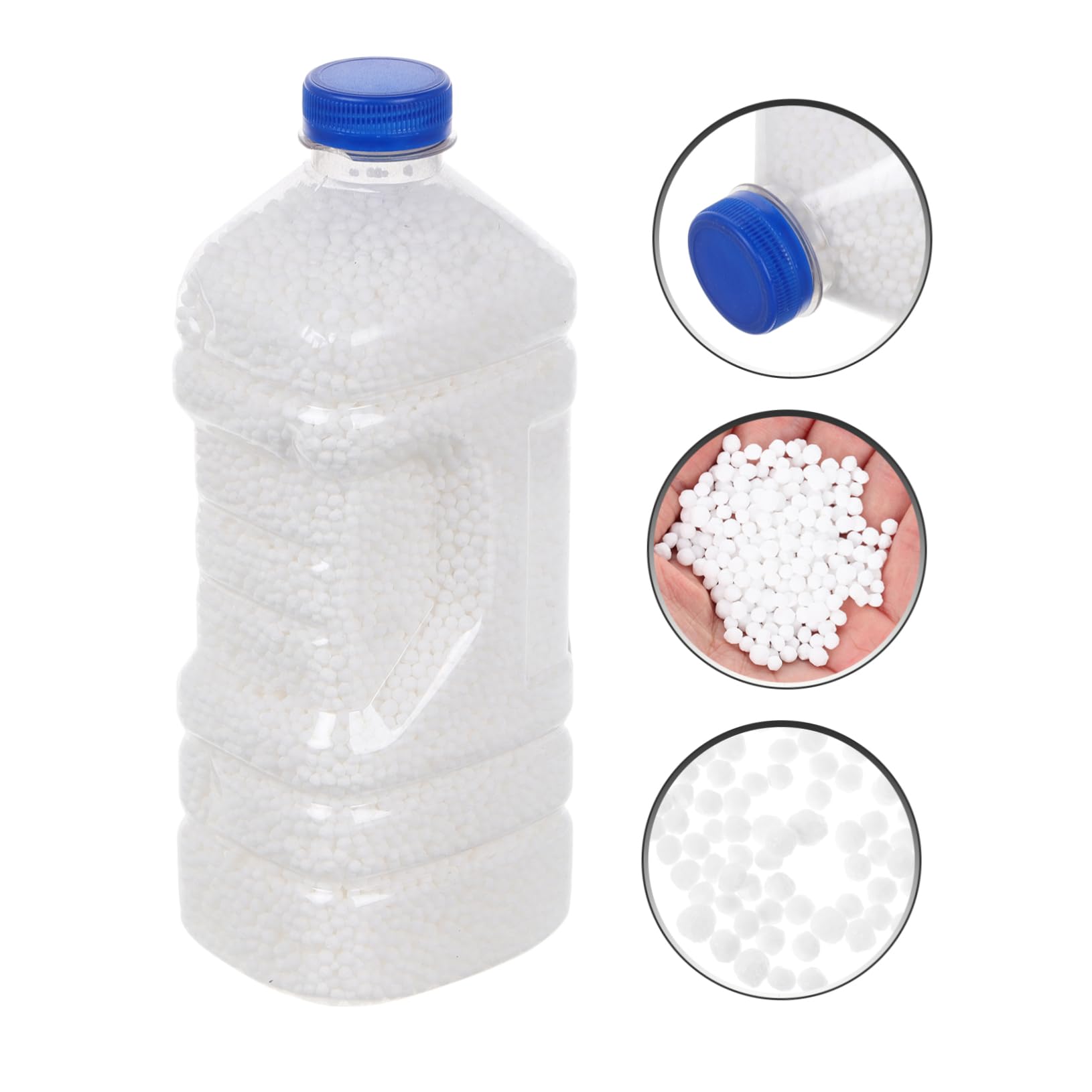 Amosfun Ricariche Deumidificatore Granuli di Calcio Bianchi ad Alta Efficienza per Togliere Umidità Armadi e Cucine Effetto Prolungato