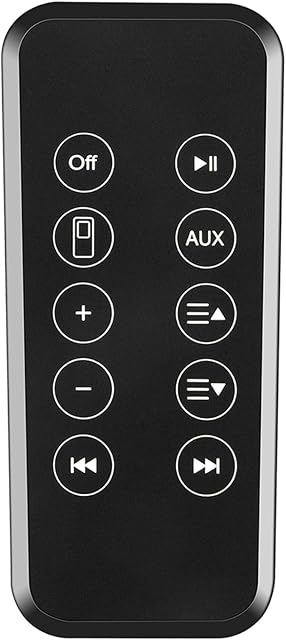 Replacement Remote Control Compatible with Bose Sounddock 10, for Bose Sound dock Series 2 3 / II III AM314136 AM316536 310100-0100 Speaker Home Theater Remote