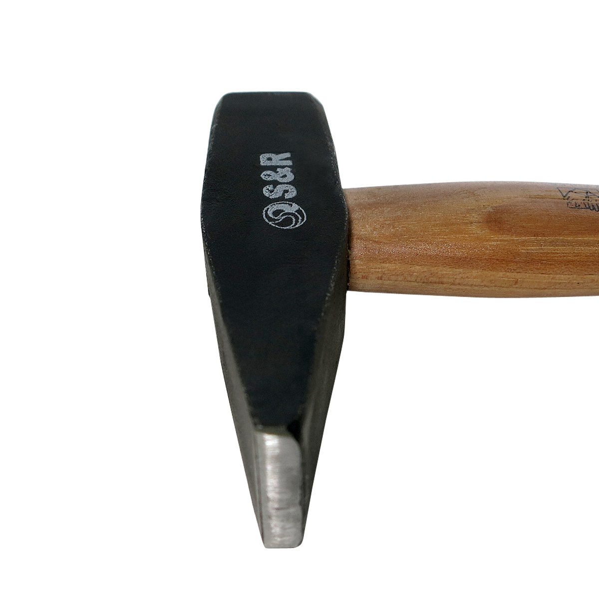 S&R Martello da Fabbro 200 gr Martello Tedesco con Manico in Legno di Hickory Canadese di Alta Qualità.
