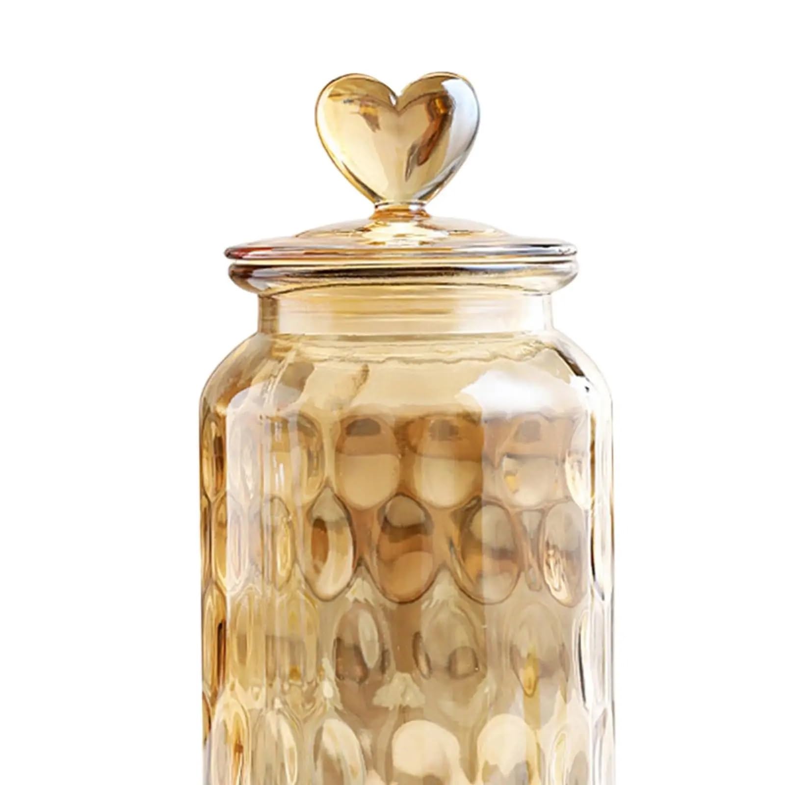 ASMJHQCLW Kitchen Storage Jar, Airtight Decorative Glass Jar For Coffee Beans And Tea Storage