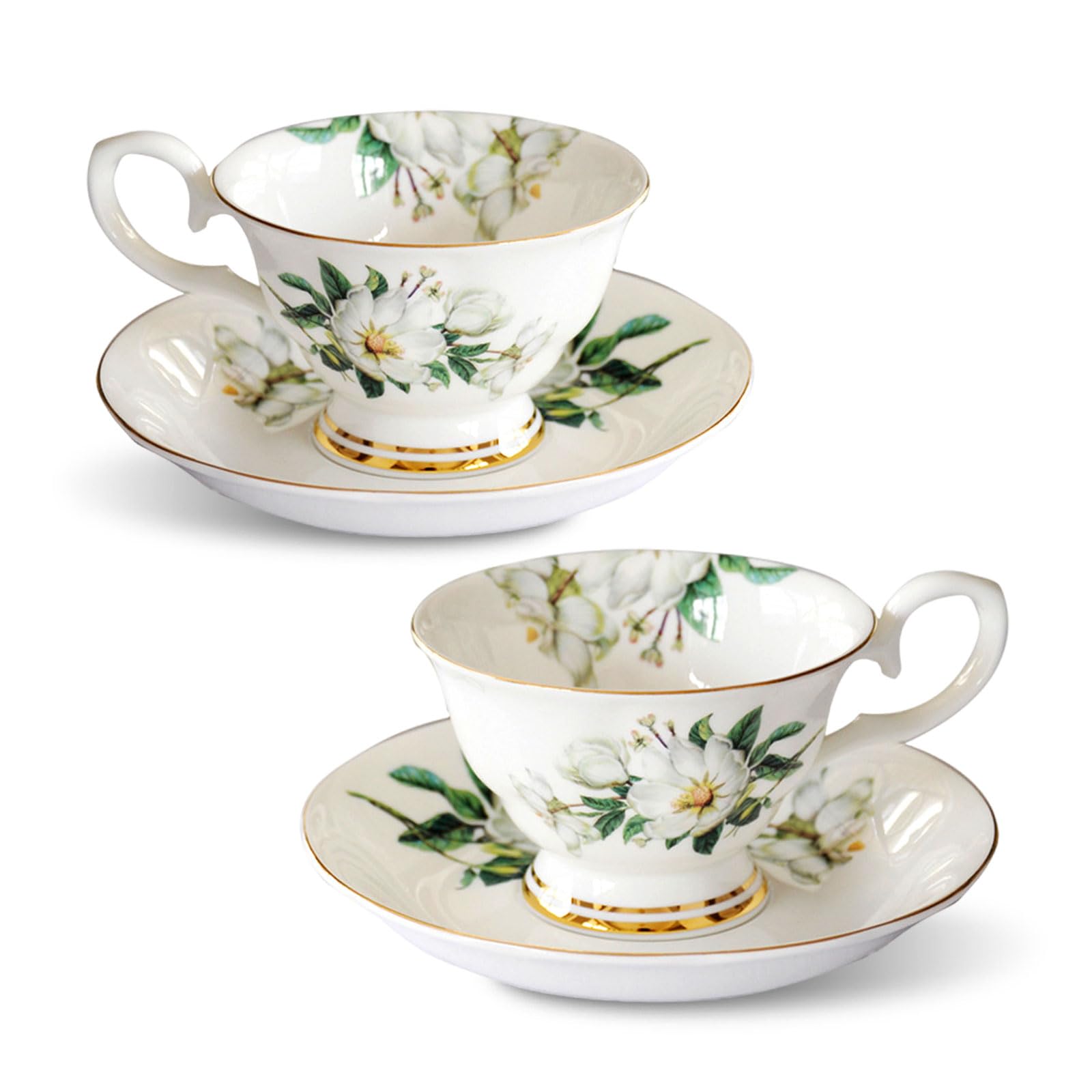 Porcelaine anglaise tasses à cappuccino 200 ml de prestige x2
