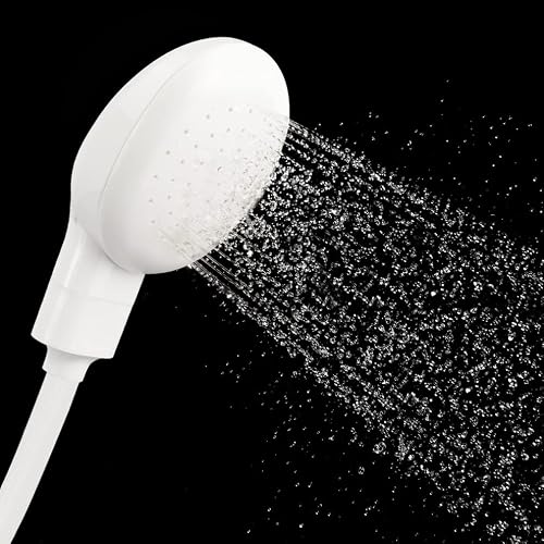 Soerreo Portable Rubber Hose Nozzle, Size, Easy to Use, Hand Shower, Suitable for People or Pets - Thumbnail 2