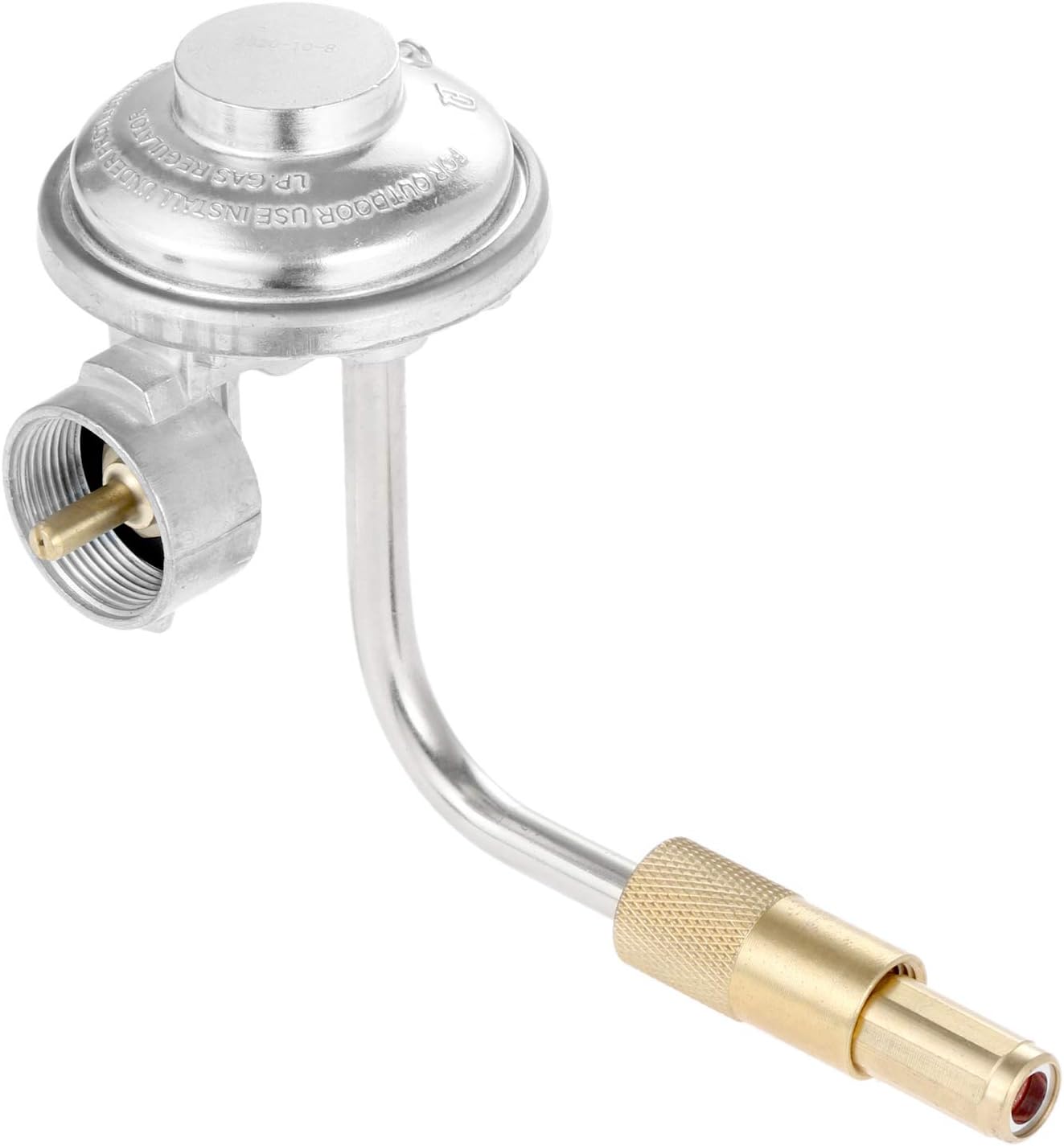 gohantee Regulator Replacement for Blackstone，17" and 22" Tabletop Griddle Grill， Gas Grill Regulator for Pit BOSS Griddles Low Pressure 1lb Propane Regulator