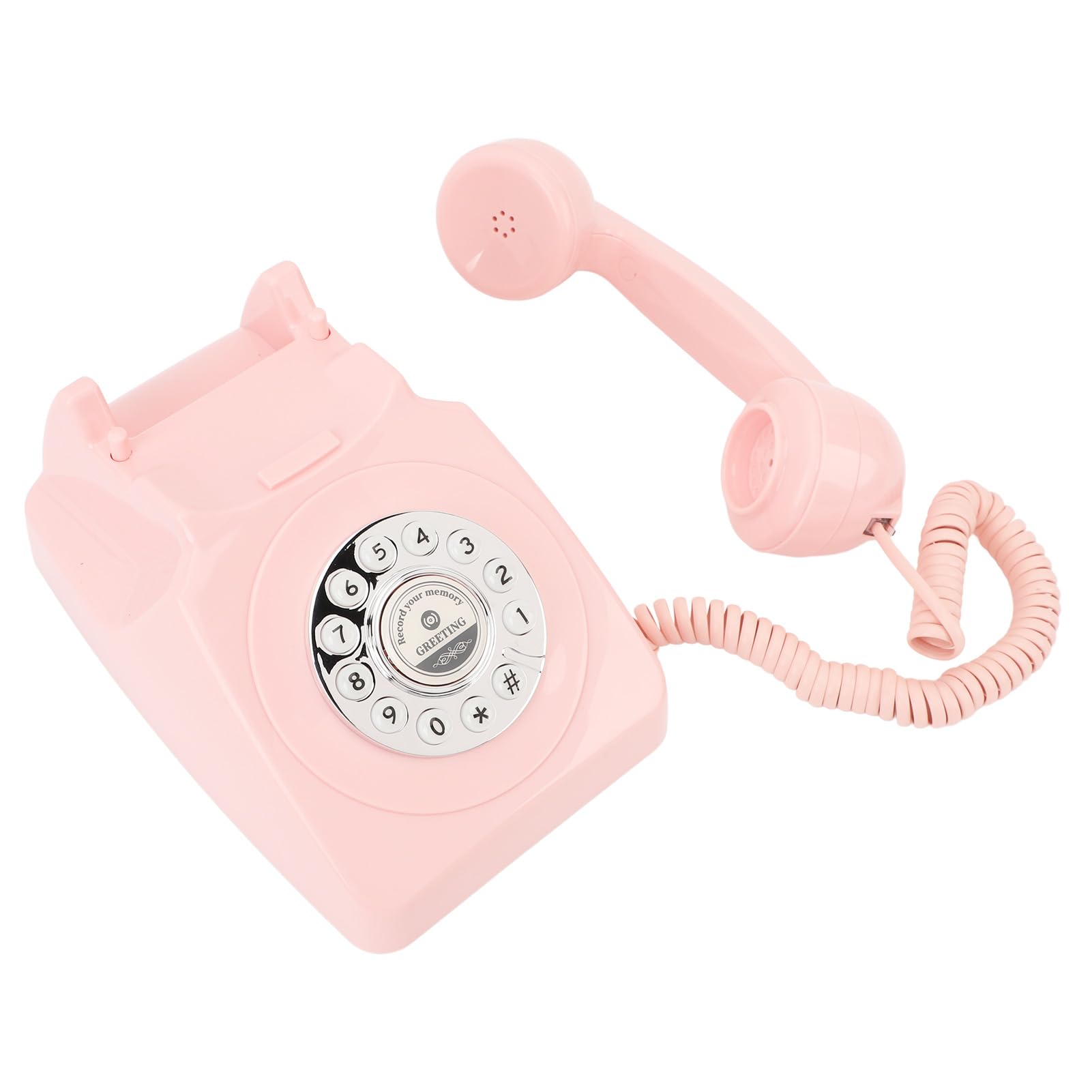 Księga Gości Audio do Telefonu, Wszechstronna pamięć 8 GB, Wygodna Księga Gości Audio na imprezę (Różowy)