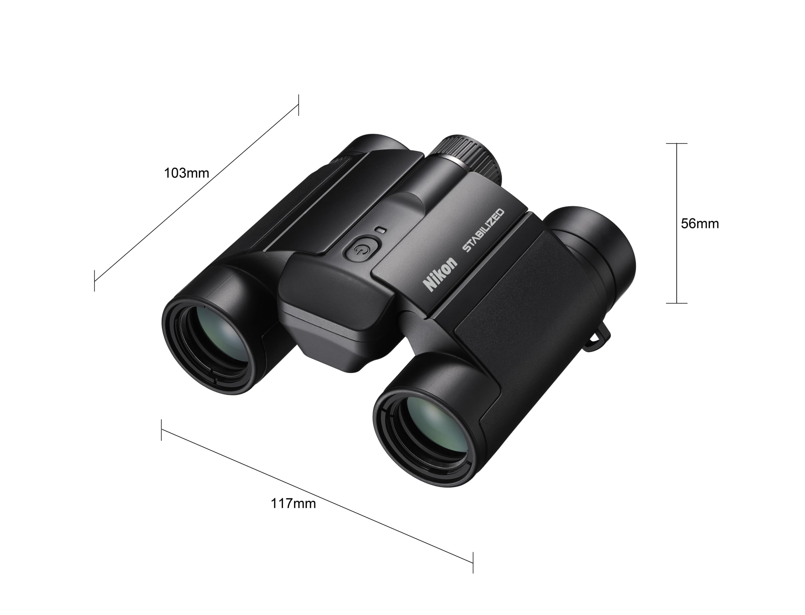 NIKON binocolo Jumelles STABILIZED S 10x25