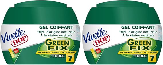 Vivelle Dop Gel Coiffant Green Fix Force 7 Pour Homme 150 Ml Lot De 2 Amazon Fr Beaute Et Parfum