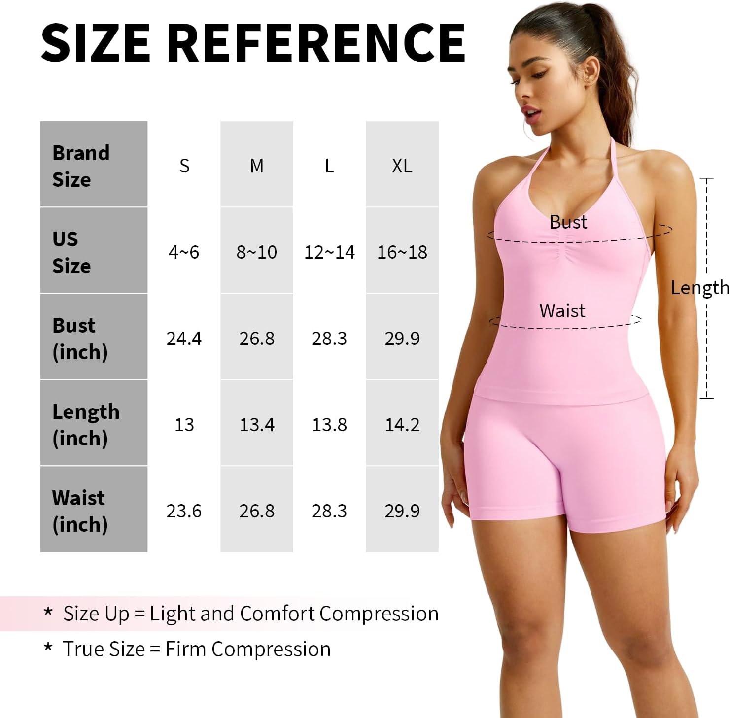 Workout Impact Longline Strappy Tank Tops for Women with Built in Bra Sleeveless Gym Seamless Backless with Adjustable Strap - Image 4